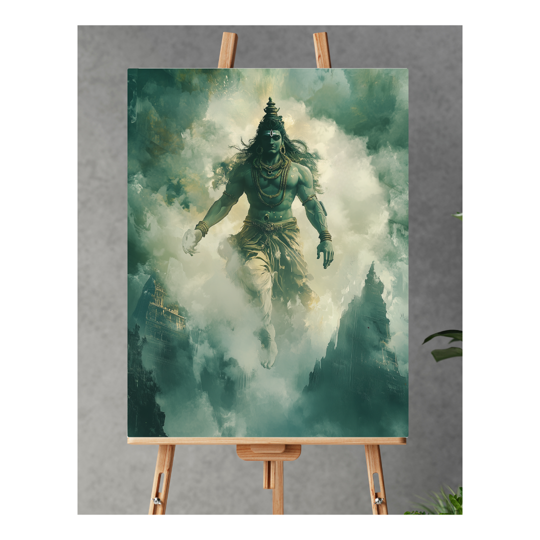 Lord Shiva: The Eternal Destroyer of Ignorance - Deity Art