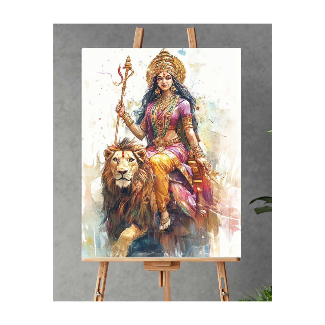 Durga: The Unconquerable Warrior Goddess - Deity Art