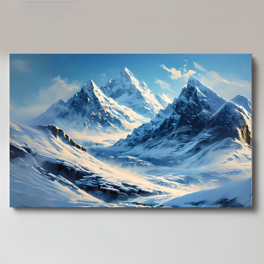 Snow Capped Mountain -  Stability and Support - Vastu