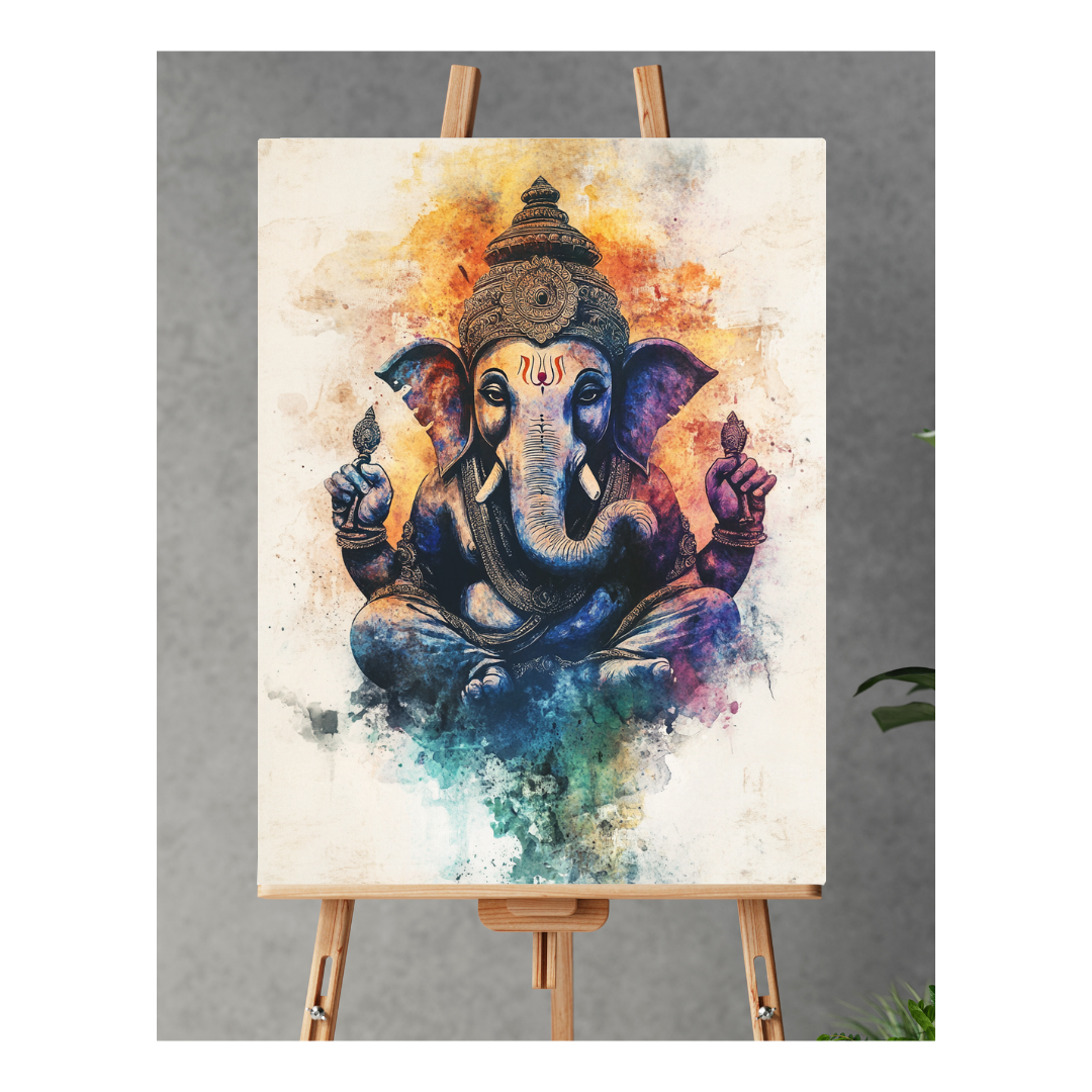 Vinayaka: The Bringer of Good Fortune - Deity Art