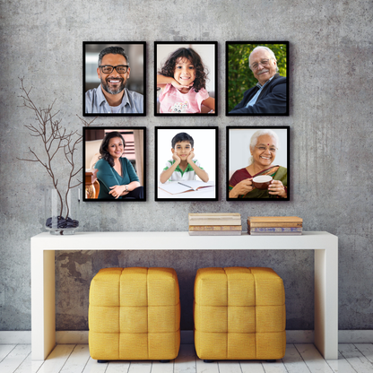 Customizable Memory Photo Collection - Set of 6