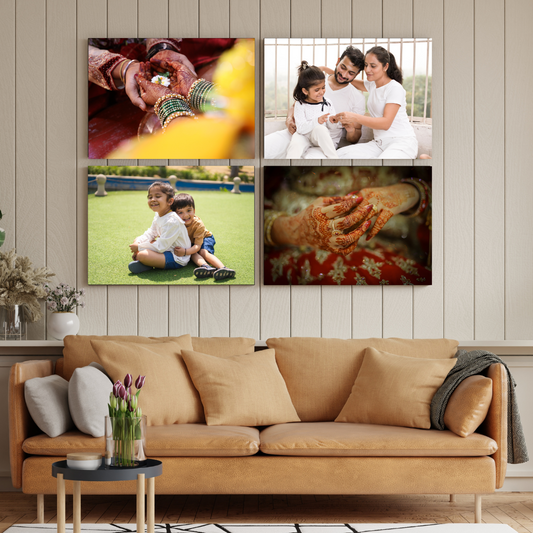 Customizable Memory Photo Collection - Set of 4