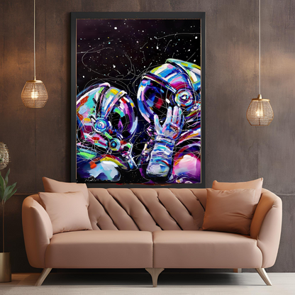 My Spacelove - Astro Modern Art