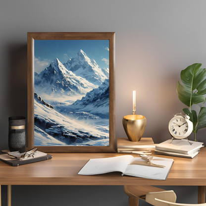 Snow Capped Mountain -  Stability and Support - Vastu