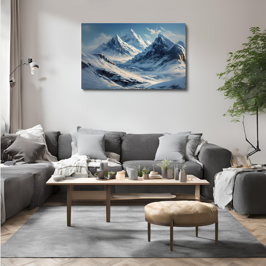 Snow Capped Mountain -  Stability and Support - Vastu